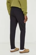 The Kooples gyapjú nadrág fekete, testhezálló, HPAN28045K termék 2. képe