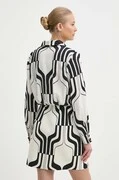 Marella ruha fekete, mini, egyenes, 2413221093200 termék 2. képe