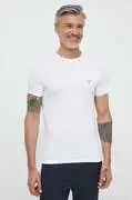 Guess t-shirt 2 db CALEB fehér, férfi, nyomott mintás, U97G02 KCD31 akciós termékkép 1