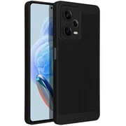 Samsung Galaxy A26 5G SM-A266B, Műanyag hátlap védőtok, légáteresztő, lyukacsos minta, Breezy, fekete akciós termékkép 1