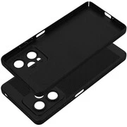 Samsung Galaxy A26 5G SM-A266B, Műanyag hátlap védőtok, légáteresztő, lyukacsos minta, Breezy, fekete termék 2. képe