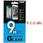 Apple iPhone 13 Pro Max / 14 Plus, 2db Kijelzővédő fólia, ütésálló fólia (az íves részre NEM hajlik rá!), Tempered Glass (edzett üveg), Clear akciós termékkép 1