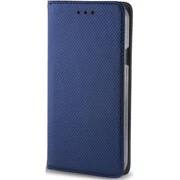 Huawei Honor 200 Smart, Oldalra nyíló tok, stand, Smart Magnet, sötétkék akciós termékkép 1
