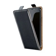 Samsung Galaxy A36 5G SM-A366B, Forcell lenyitható bőrtok, Slim Flexi, felfelé nyíló - kinyitható, fekete akciós termékkép 1