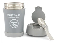 Twistshake Hőtartó ételtároló, szürke akciós termékkép 1