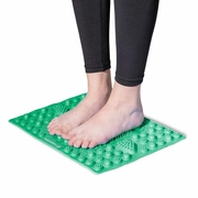Talpmasszírozó szőnyeg inSPORTline Tilsipur 39x29 cm zöld akciós termékkép 1