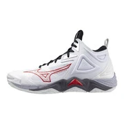 Mizuno Wave Momentum 3 Mid White/Salsa/Black akciós termékkép 1