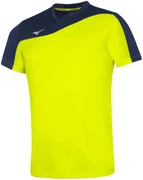 Mizuno Authentic Myou Tee Yellow Fluo/Navy póló akciós termékkép 1