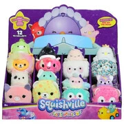 Squishville mini 2 az 1ben járműben plüss 5 cm-es termék 2. képe