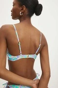 Answear.LAB bikini felső zöld, puha kosaras termék 2. képe