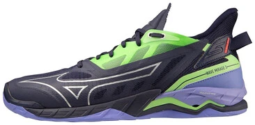 Mizuno Wave Mirage 5 EBlue/TechGreen/Lolite kézilabda cipő akciós termékkép 1