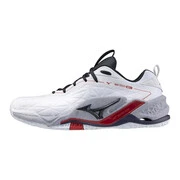 Mizuno Wave Stealth Neo 2 White/Salsa/Black kézilabda cipő akciós termékkép 1