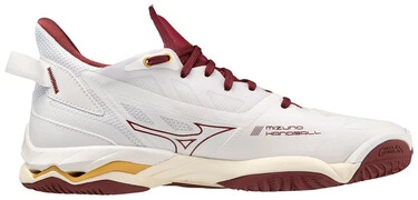 Mizuno Wave Mirage 5 Whte/Cabernet/MP Gold kézilabda cipő termék 2. képe