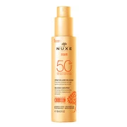 NUXE Sun naptej spray arcra és testre SPF50 (150ml) akciós termékkép 1