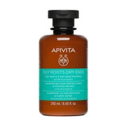 APIVITA Sampon zsíros hajtő és száraz hajvég (250ml) akciós termékkép 1