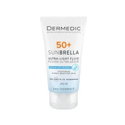 DERMEDIC Sunbrella Ultra-light fényvédő FLUID SPF50+ rozáceás bőrre (40ml) akciós termékkép 1