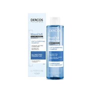 VICHY Dercos Mineral soft - kímélő hajerősítő sampon (200ml) termék 2. képe