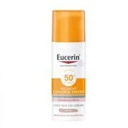 EUCERIN Sun Pigment Control színezett napozókrém arcra FF50+ medium (50ml) akciós termékkép 1