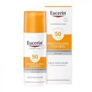 EUCERIN Sun Photoaging Control napozó fluid arcra FF50 (50ml) termék 2. képe