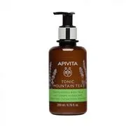 APIVITA Testápoló tej pezsdítő hegyi teával (200ml) akciós termékkép 1