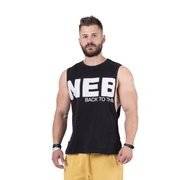 Férfi atlétatrikó Nebbia Back to the Hardcore tank top 144 fekete XXL akciós termékkép 1