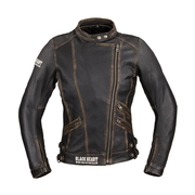 Női motoros bőrkabát W-TEC Black Heart Lizza vintage barna XS termék 2. képe
