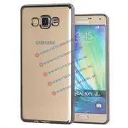 Szilikon borítás Samsung Galaxy J3 2016 METALLIC fekete akciós termékkép 1