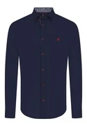 DENIM CULTURE Ing 'GIANFRANCO'  tengerészkék / piros akciós termékkép 1