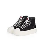 Tommy Jeans Magas szárú sportcipők  fekete termék 2. képe