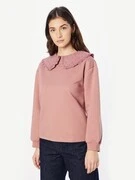Dorothy Perkins Tréning póló 'Broderie'  rózsaszín termék 2. képe