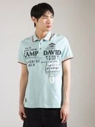 CAMP DAVID Póló  menta / narancs / fekete / fehér termék 2. képe