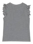 Vero Moda Girl Póló 'VMLeila'  tengerészkék / fehér termék 2. képe