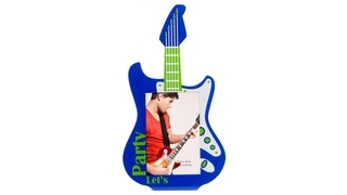 Akció 1+1: Akril fotókeret 5x8 PLAY GUITAR kék + második ugyanolyan fotókeret ingyen akciós termékkép 1