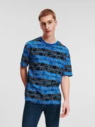 KARL LAGERFELD JEANS Póló  kék / fekete termék 2. képe