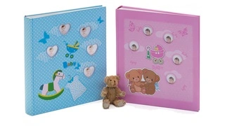 Gyermek fotóalbum fotósarkokhoz BABY's MOMENT rózsaszín akciós termékkép 1