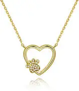 Beneto Arany nyaklánc Love for pet AGS702 / 48-GOLD akciós termékkép 1