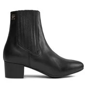  Bokacsizma Tommy Hilfiger Essential Leather Boot FW0FW07759 Fekete akciós termékkép 1