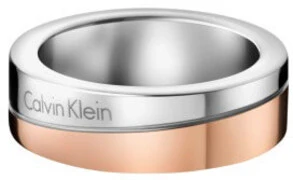 Calvin Klein Bicolor gyűrű Hook Thin KJ06PR20010 50 mm akciós termékkép 1