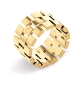 Calvin Klein Luxus aranyozott gyűrű Geometric 35000325 54 mm akciós termékkép 1
