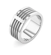 Calvin Klein Modern acél gyűrű férfiaknak Minimal 35000317 62 mm akciós termékkép 1