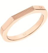 Calvin Klein Divatos bronz gyűrű Faceted 35000189 52 mm akciós termékkép 1