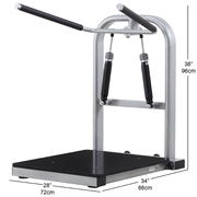 Felsőtest erősítő - Hydraulicline CEO200 fekete termék 2. képe