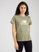 new balance Póló 'Essentials'  olíva / fehér termék 2. képe