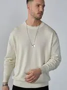 DAN FOX APPAREL Pulóver 'Gregor'  krém termék 2. képe