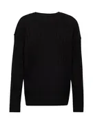 TOPMAN Pulóver  fekete akciós termékkép 1