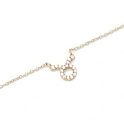 Daniel Wellington Gyengéd aranyozott nyaklánc Bika Crystal Zodiac DW00400920 akciós termékkép 1