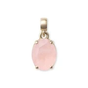 Daniel Wellington Bájos aranyozott medál rózsakvarccal Charms DW00401459 akciós termékkép 1