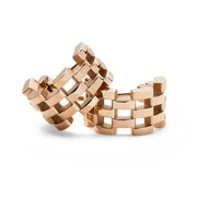 Daniel Wellington Stílusos bronz fülbevaló 5-Link DW00400960 akciós termékkép 1