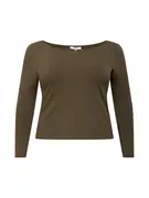 ABOUT YOU Curvy Póló 'Juli'  khaki akciós termékkép 1