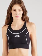 THE NORTH FACE Sportmelltartók 'Hakuun Bra'  világosszürke / fekete termék 2. képe